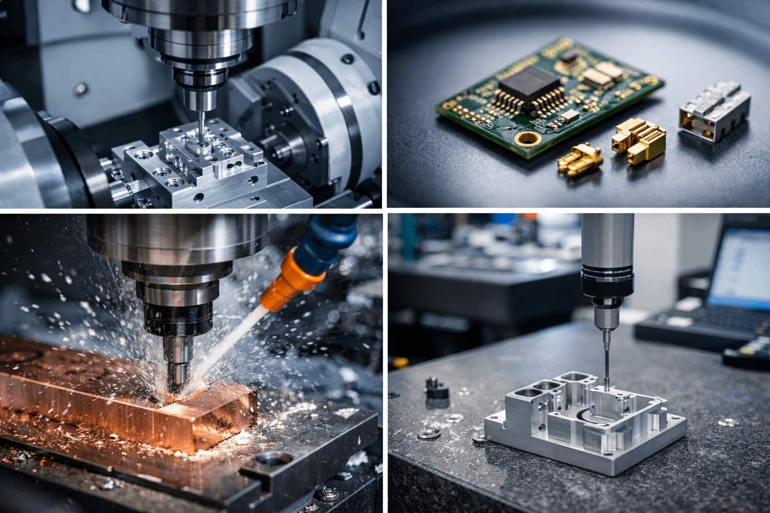 ماشینکاری دقیق CNC برای الکترونیک: چالشها و راهکارها